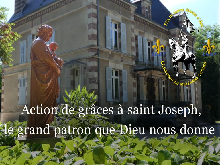 Sermon : Action de grâces à saint Joseph, le grand patron que Dieu nous donne.
