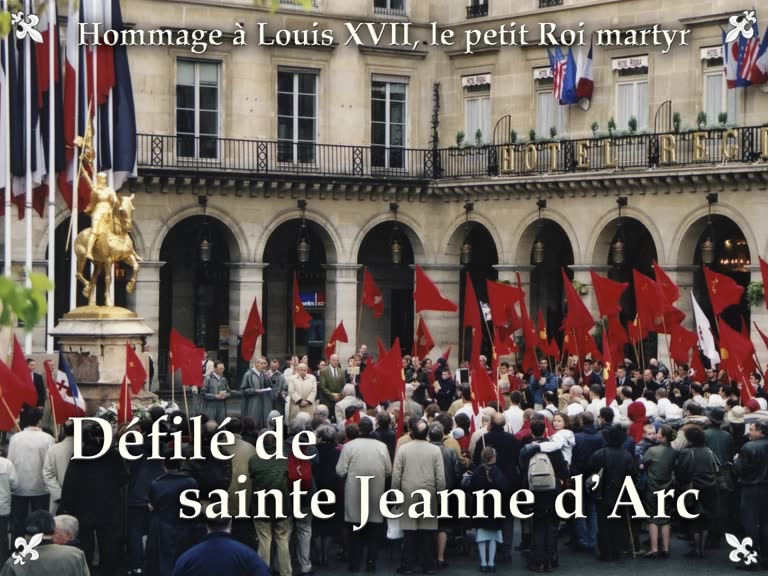 Défilé de sainte Jeanne d’Arc.