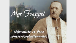 Mgr Freppel, réformiste et donc contre-révolutionnaire