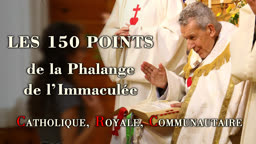 Les 150 Points de la Phalange de l’Immaculée