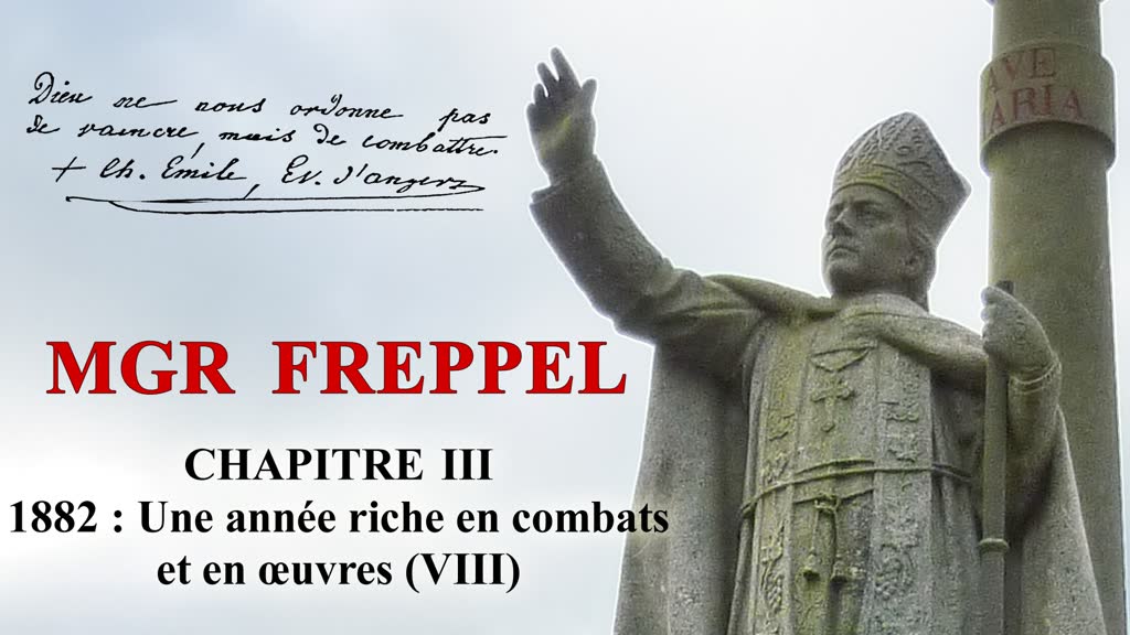 Chapitre III : 1882 : Une année riche en combats et en œuvres (VIII).