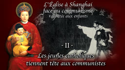 Les jeunes catholiques tiennent tête aux communistes.