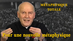 Pour une nouvelle métaphysique