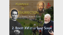 Sermon : Benoît XVI et le Saint Suaire.