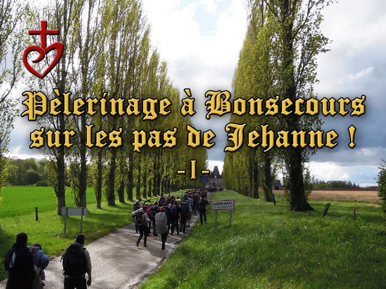Domrémy, Vaucouleurs, Chinon, Orléans et Reims.