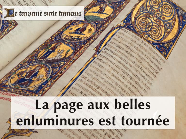 Conclusion : La page aux belles enluminures est tournée.