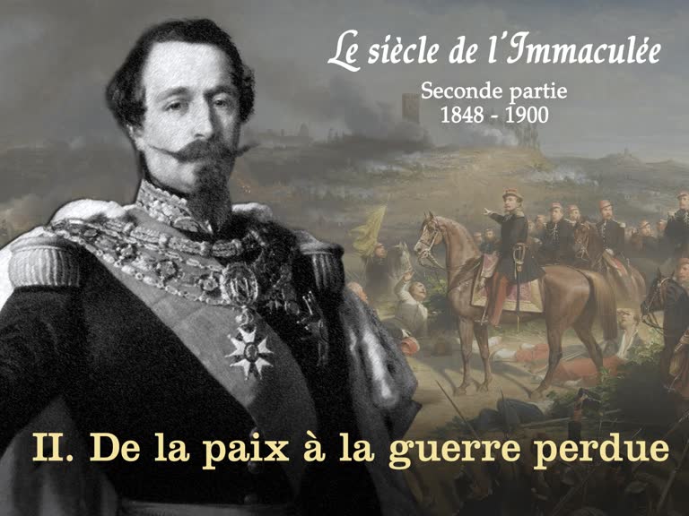 II. De la paix à la guerre perdue.