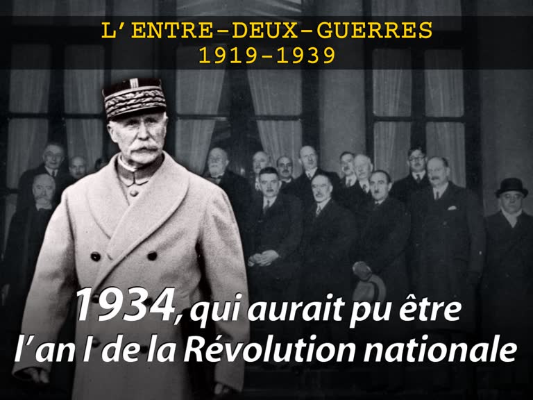 1934, qui aurait pu être l’an I de la Révolution nationale.