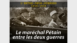 Le maréchal Pétain entre les deux guerres.