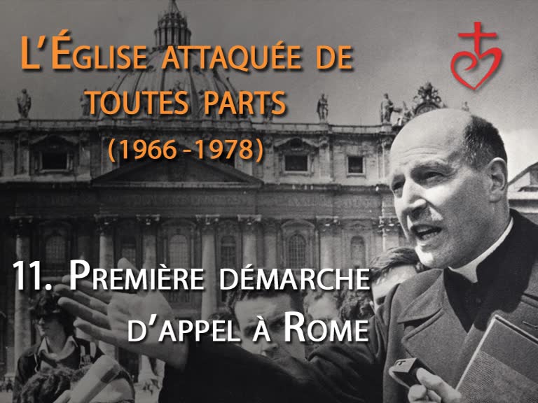Montage : Première démarche d’appel à Rome.
