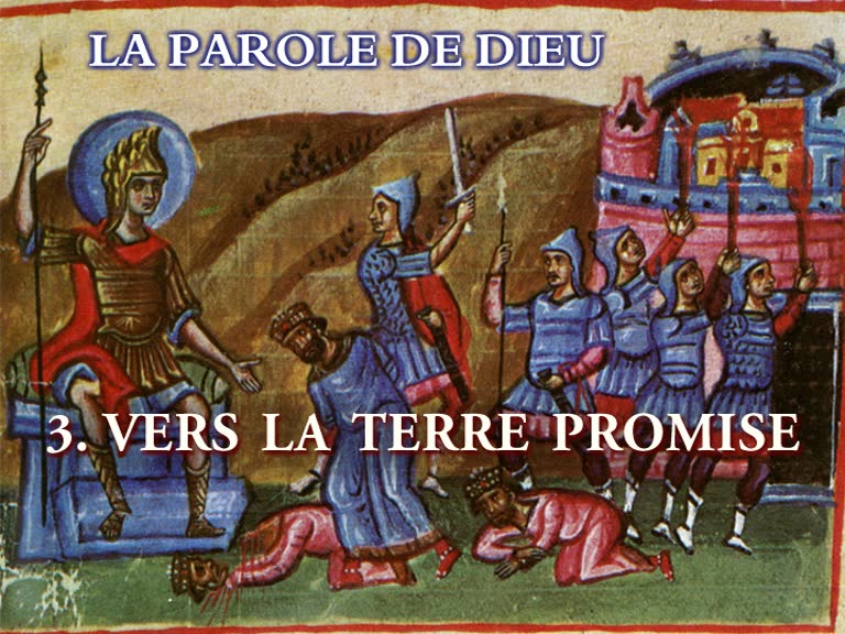 Vers la Terre promise.
