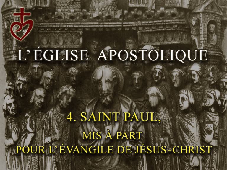 Saint Paul, mis à part pour l’Évangile de Jésus-Christ.