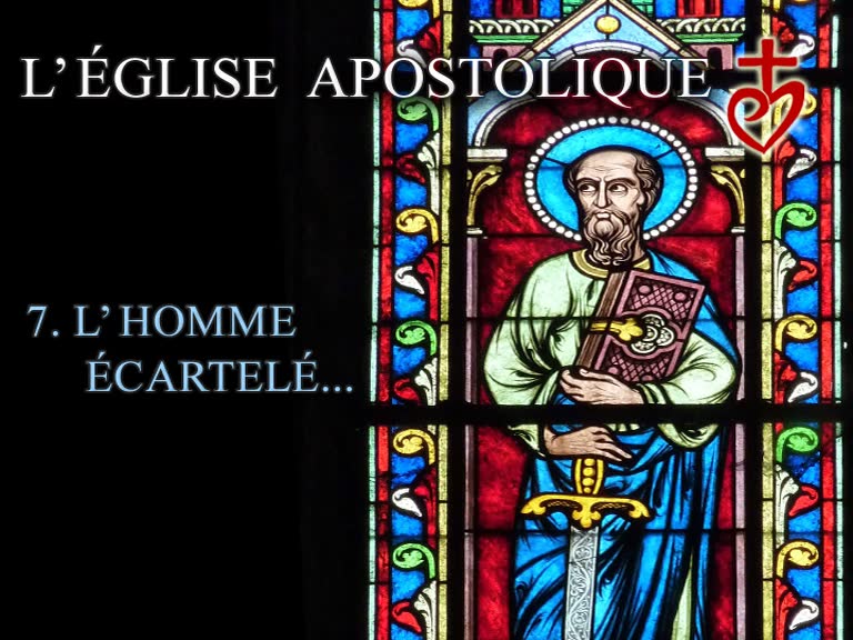 L’homme écartelé... 