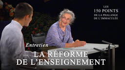 Entretien : La réforme de l’enseignement.