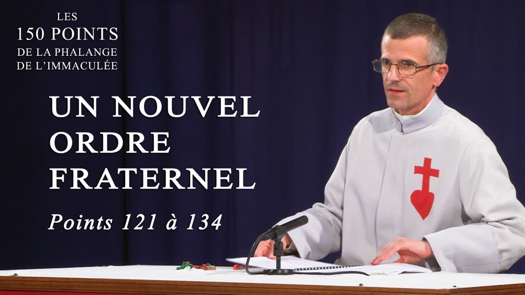 Conférence : Un nouvel ordre fraternel.