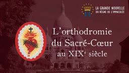 Montage : L’orthodromie du Sacré-Cœur au XIXe siècle.