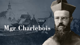 Mgr Charlebois
raconté aux enfants