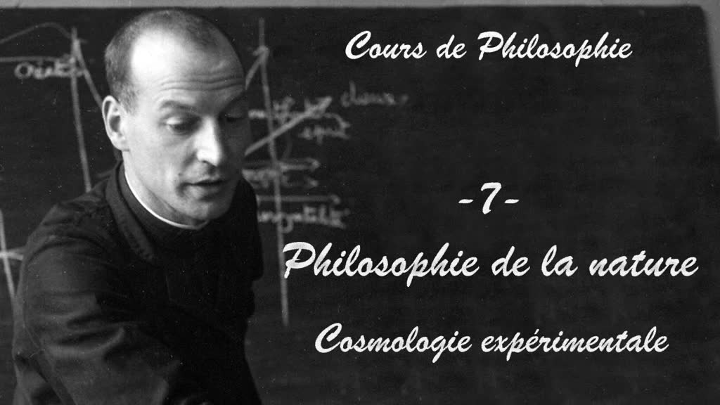 Philosophie de la nature
Cosmologie expérimentale