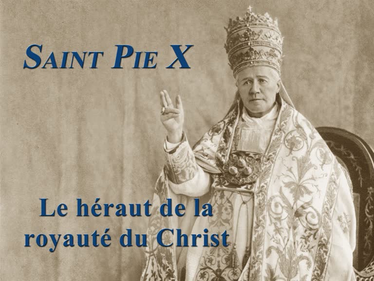 Le héraut de la royauté du Christ
