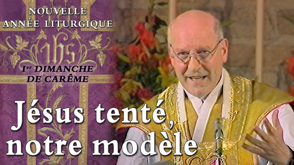Ier dimanche de Carême : Jésus tenté, notre modèle.