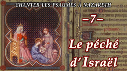 Le péché d’Israël.