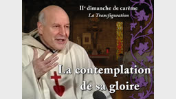 Sermon des vêpres : La contemplation de sa gloire.