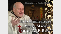 Sermon des vêpres : Et la bienheureuse Vierge Marie est sa “ M.È.R.E. ”
