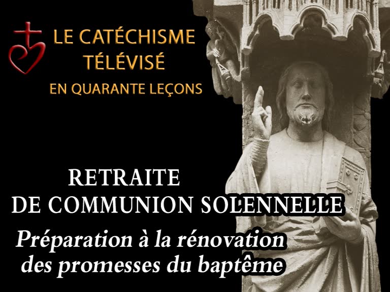 Samedi matin : Préparation à la rénovation des promesses du baptême.