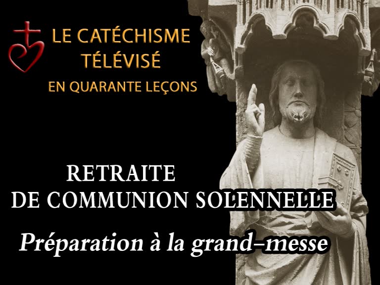 Dimanche : Préparation à la grand-messe de communion solennelle.