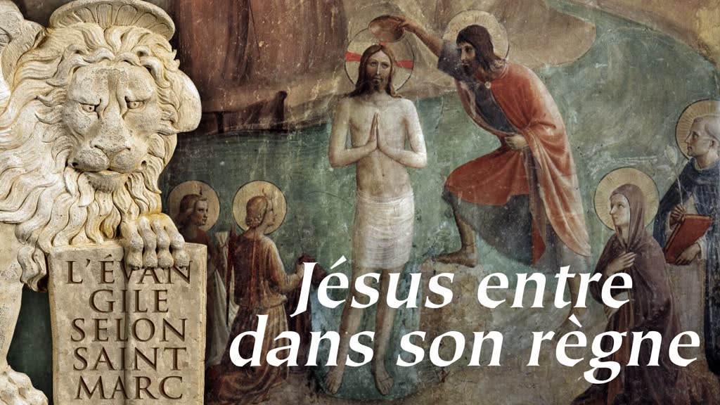 Jésus entre dans son règne.