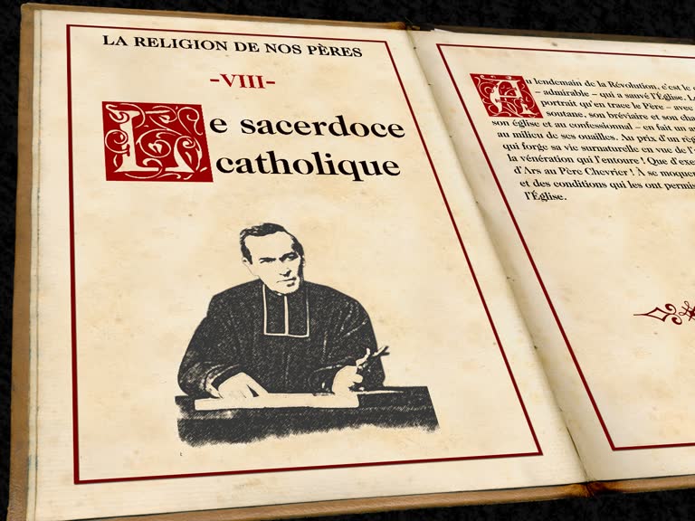 Le sacerdoce catholique.