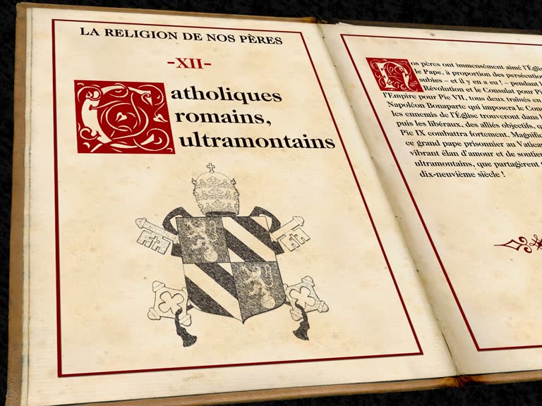 Catholiques romains, ultramontains.