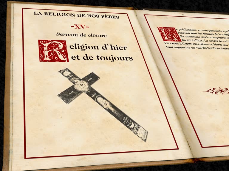 Sermon de clôture : Religion d’hier et de toujours.