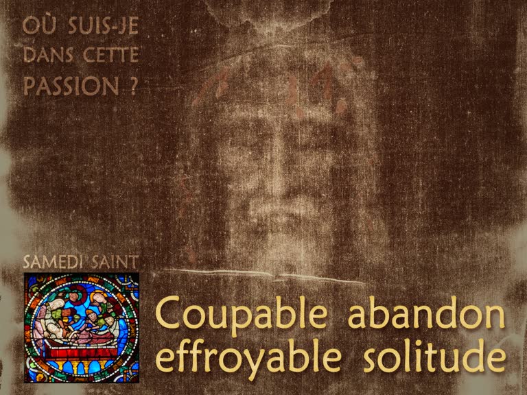 Coupable abandon, effroyable solitude.