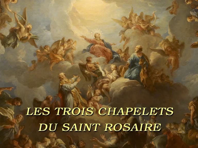 Les trois chapelets du saint Rosaire