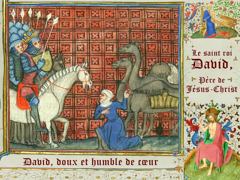 David, doux et humble de cœur.