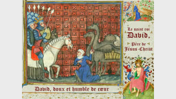 David, doux et humble de cœur.