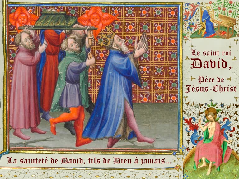 La sainteté de David, fils de Dieu à jamais…