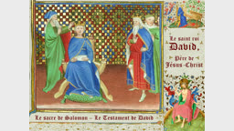 Le sacre de Salomon. Le Testament de David.