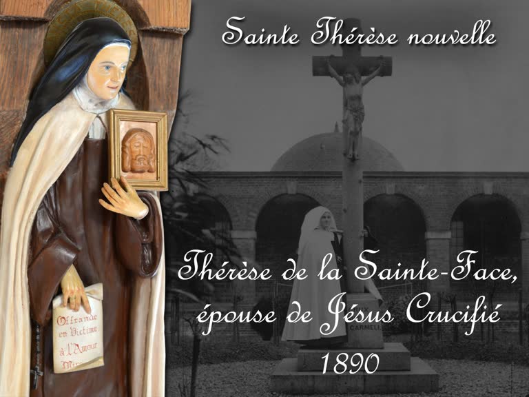 Thérèse de la Sainte-Face, épouse de Jésus Crucifié (1890).